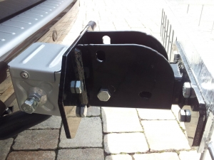 Klappbare Verlängerung für Kupplung